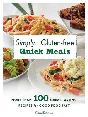 cover image of Simply . . . Gluten-free Quick Meals